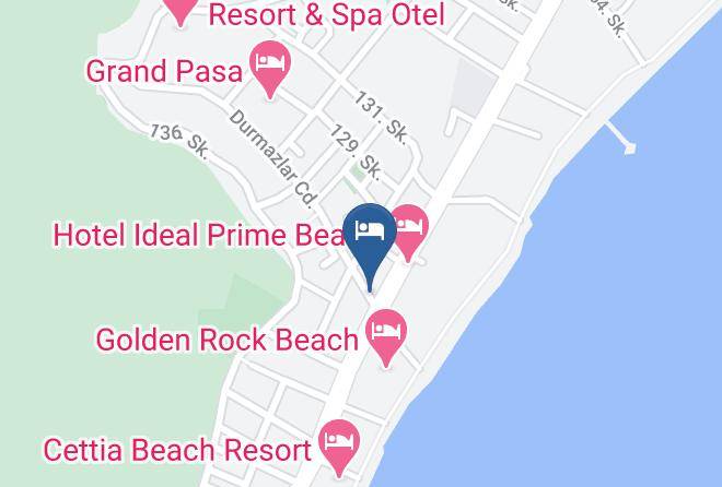 Marmaris - Kivilcim Otel Maps