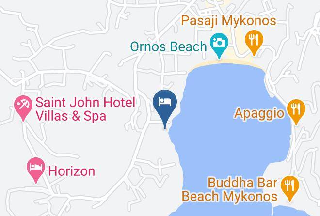 Mykonos - Kivotos Mykonos Maps