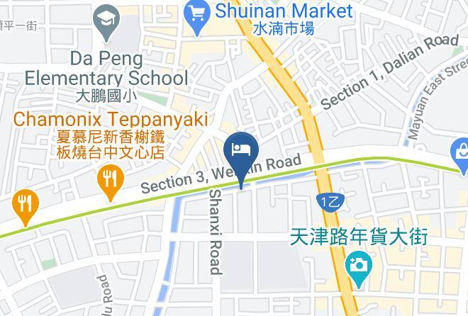 North District - Kiwi Express Hotel Zhomgching Maps