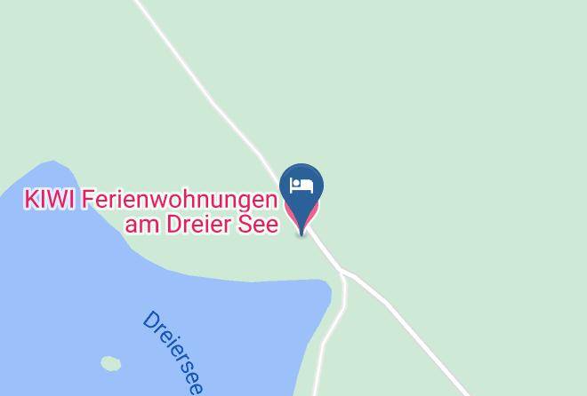 Mecklenburgische Seenplatte - Kiwi Ferienwohnungen Am Dreier See Maps