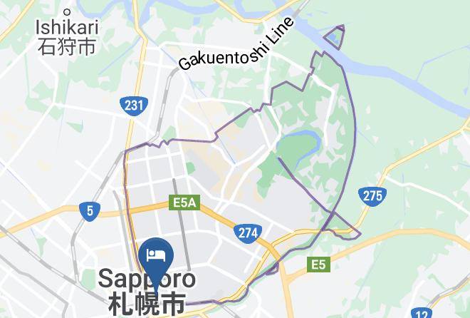 Sapporo City Higashi Ward - Kiyaza Station Maps