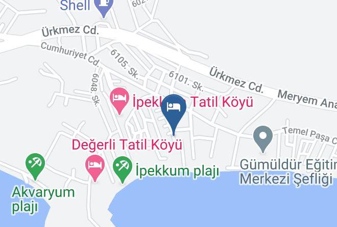 Seferihisar - Kiyi Otel Maps