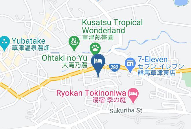 Kusatsu Townagatsuma District - Kiyoshigekan Maps
