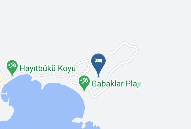 Mugla - Kizilbuk Ahsap Evleri Maps