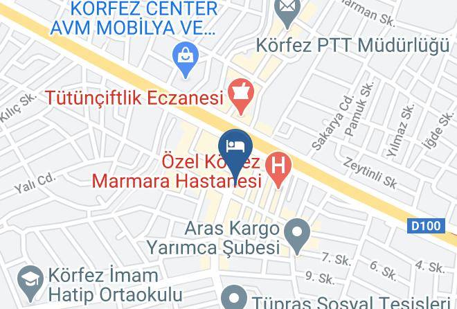 Korfez - Kizilkaya Butik Otel Maps
