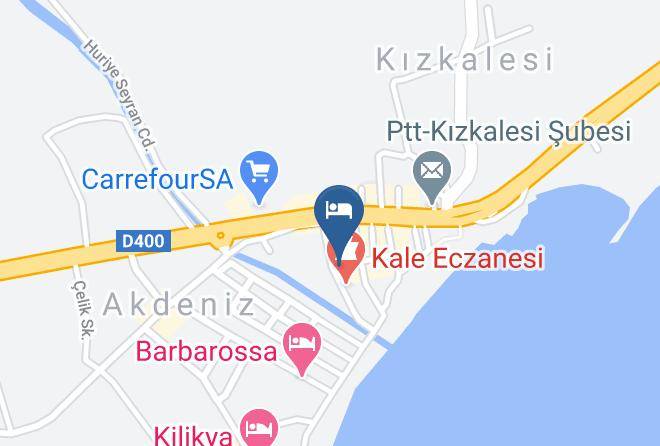 Erdemli - Kizkalesi Otel Olba 2 Maps