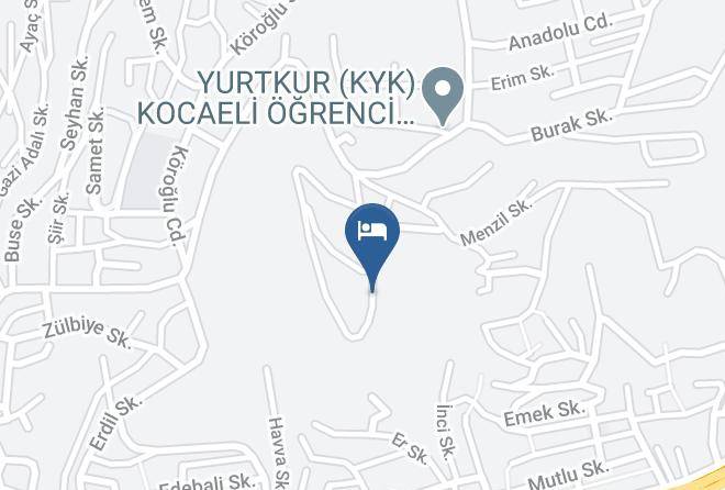Izmit - Kizkalesi Otel Restourant Maps