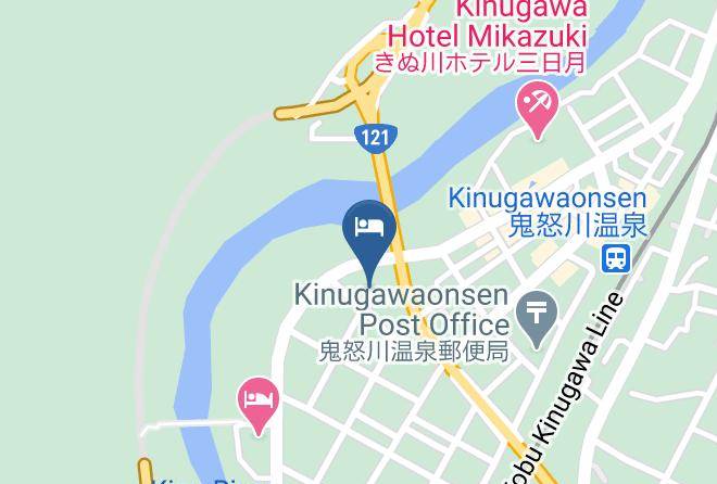 Nikko City - Kizuna Kinugawa Inn Hot Springs Maps