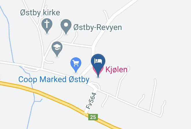 Trysil - Kjoelen Hotel Maps
