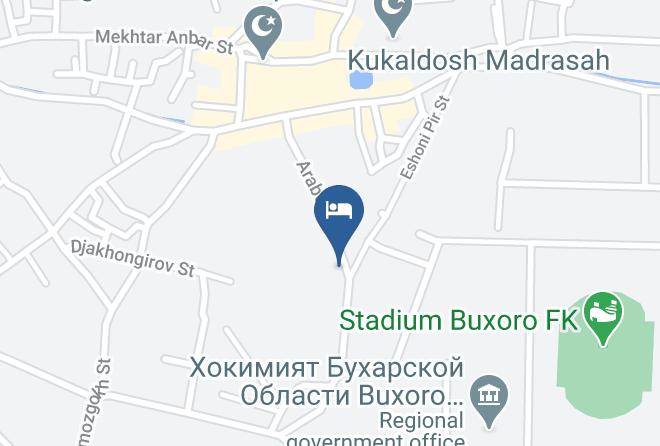 Bukhara - K Komil B&b Bukhara Maps