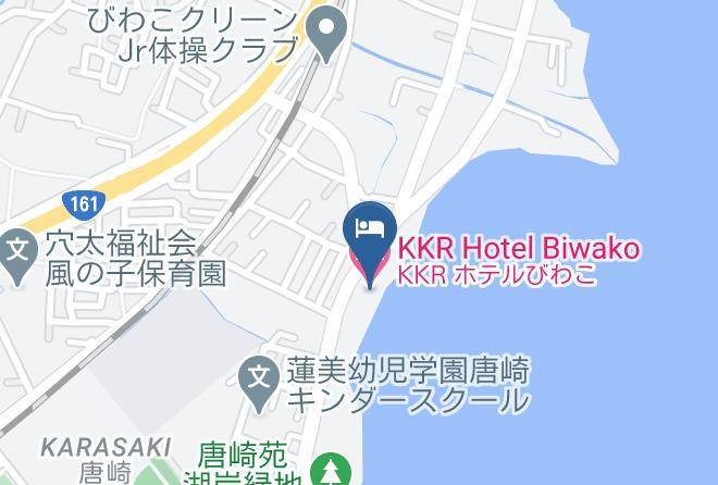 Otsu City - Kkr Hotel Biwako Maps