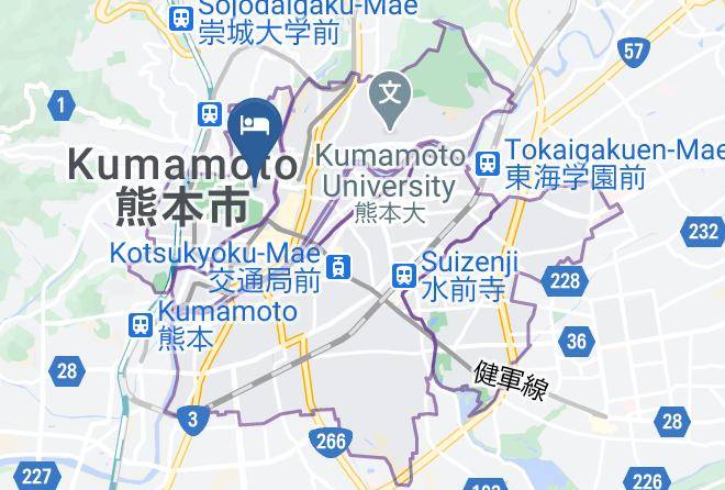 Kkr Hotel Kumamoto Map