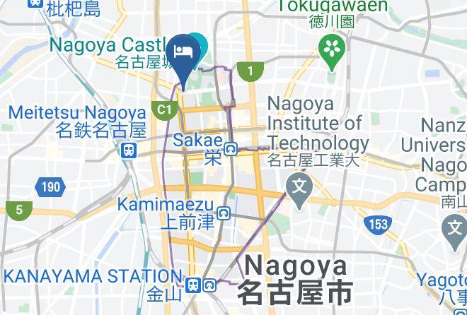 Kkr Hotel Nagoya Map - Aichi Pref - Nagoya City Naka Ward
