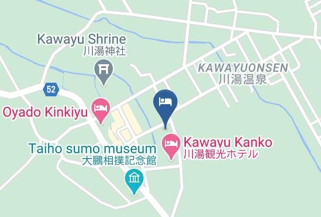 Teshikaga Townkawakami District - Kkr Kawayu Maps