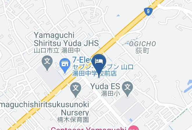 Yamaguchi City - Kkr Yamaguchi Asakura Maps