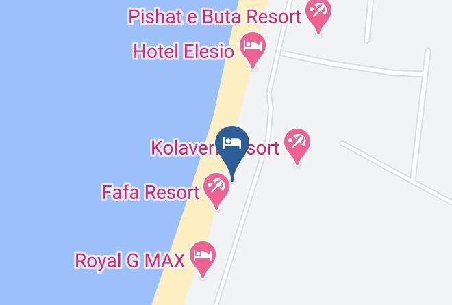 Kavaje - Klajdi Resort Maps