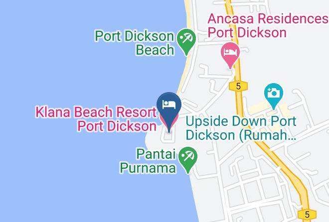 Sirusa - Klana Beach Resort Port Dickson Maps