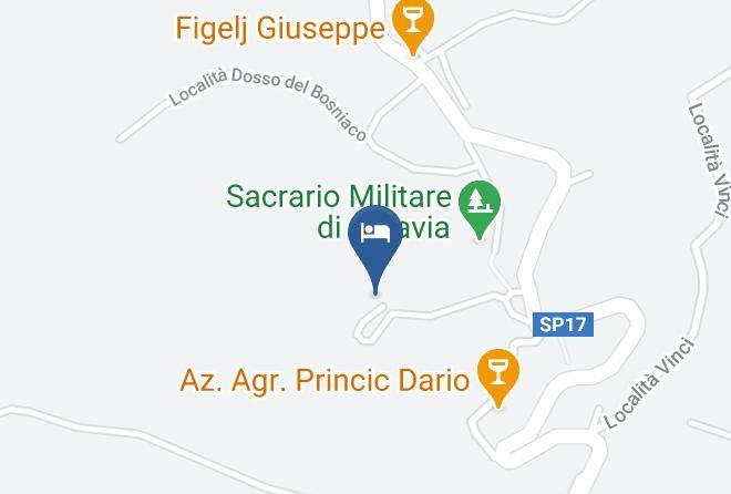 Gorizia - Klanjscek Wine & Stay Maps