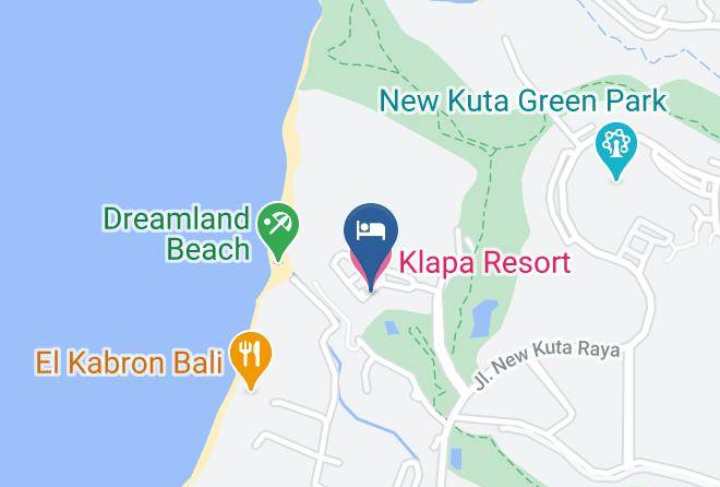Badung Regency - Klapa Resort Maps