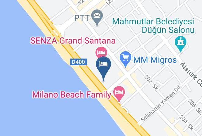 Alanya - Klas More Beach Hotel Maps
