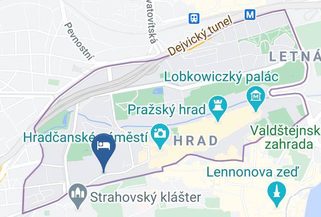 Prague - Klaster Kapucinu Maps