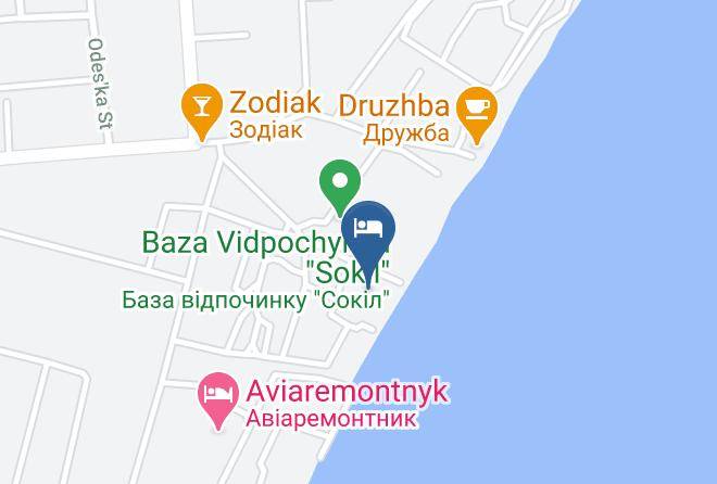 Klaster Seaview Hotel Map