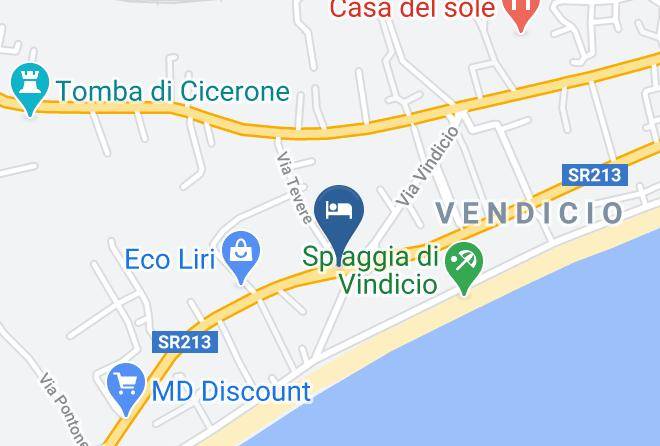 Klaton Beach Hotel Map