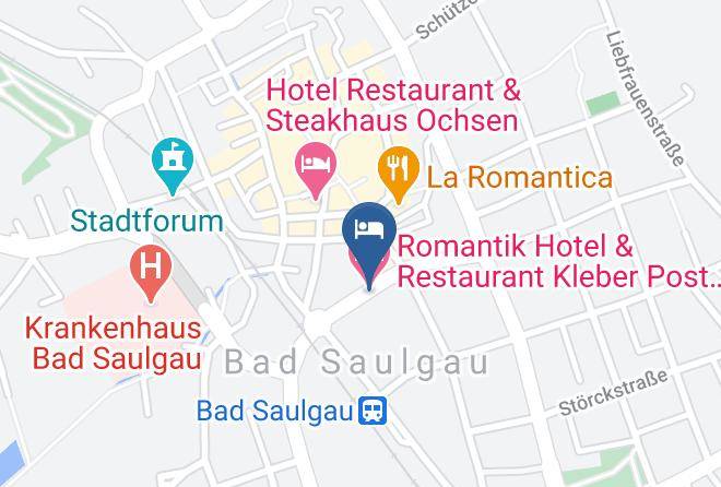 Sigmaringen - Romantik Hotel & Restaurant Kleber Post Bad Saulgau Maps