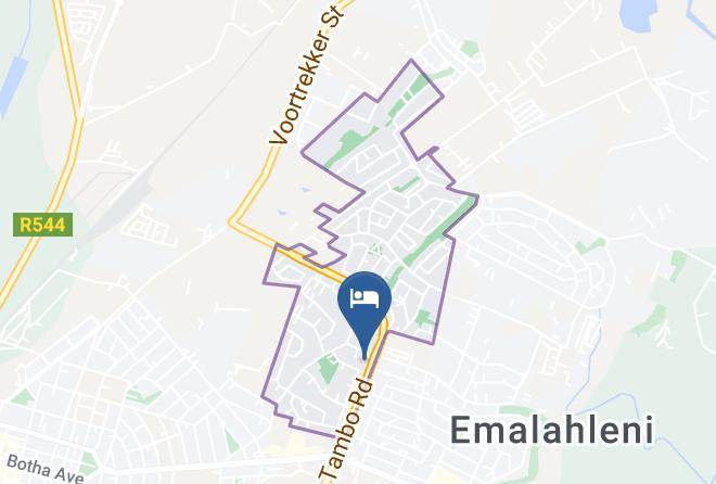 Emalahleni - Klein Bosveld Gastehuis Maps