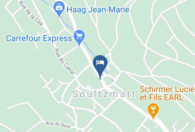 Haut Rhin - Klein Hotel Restaurant Maps