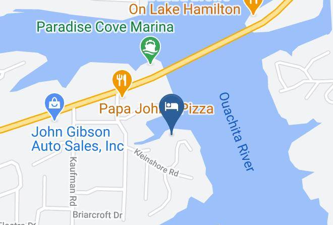 Garland - Klein Shore Resort Maps