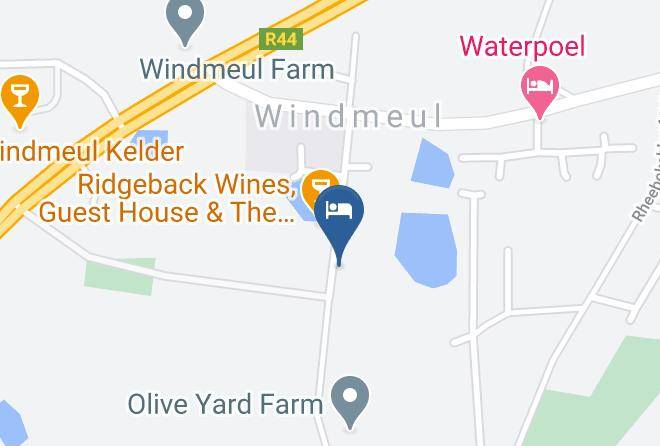Cape Winelands - Klein Waterkloof Maps