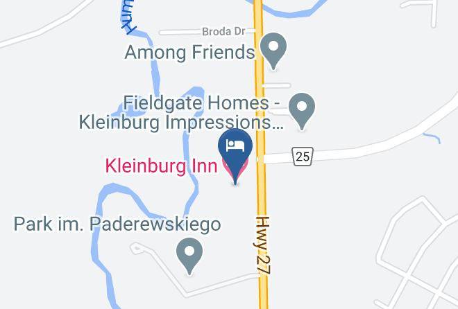 Kleinburg Inn Map
