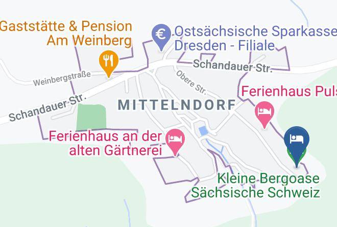 Sachsische Schweiz Osterzgebirge - Kleine Bergoase Sachsische Schweiz Maps