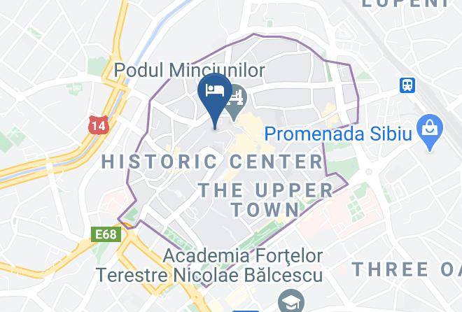 Sibiu - Kleines Hotel Maps