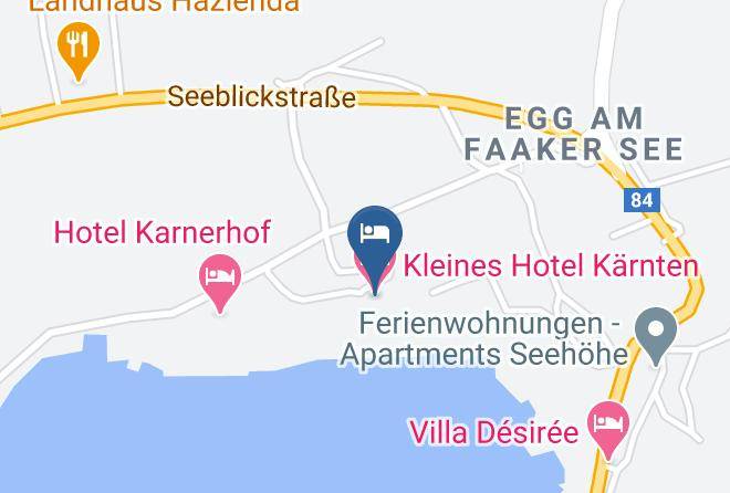 Villach - Kleines Hotel Karnten Maps