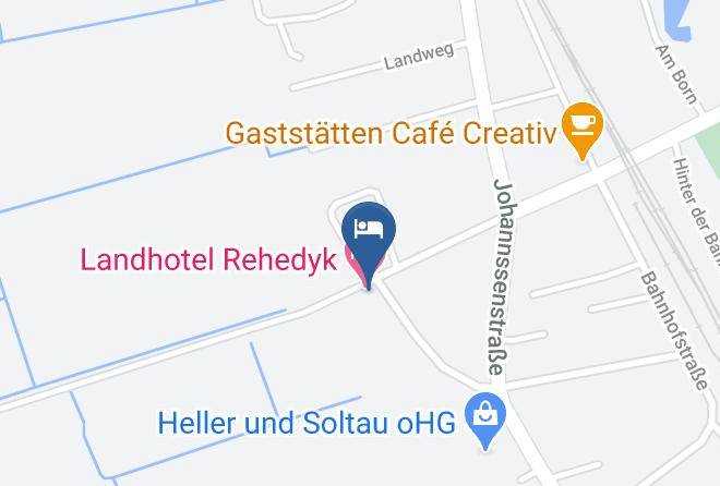 Dithmarschen - Kleines Landhotel Rehedyk Maps