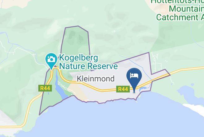 Overberg - Kleinmond Lodge Maps
