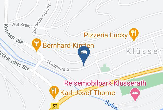 Trier Saarburg - Kleins Gastehaus Maps