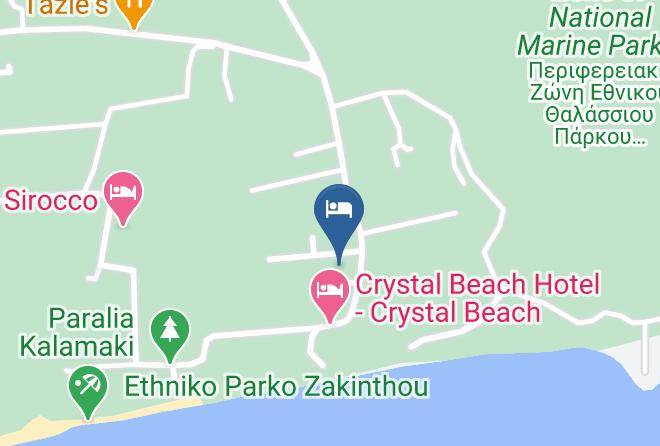 Zakinthos - Klelia Beach Hotel Maps