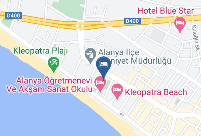 Alanya - Kleopatra Alis Maps