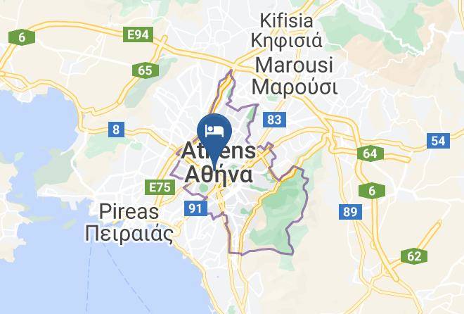 Central Athens - Klepsydra Urban Suites Maps
