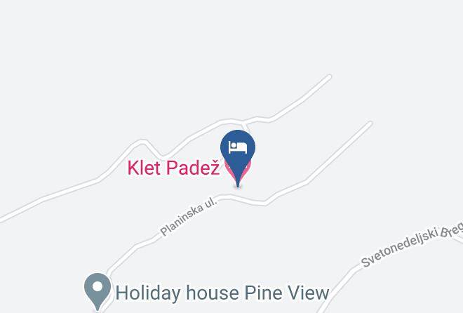 Samobor - Klet Padez Maps
