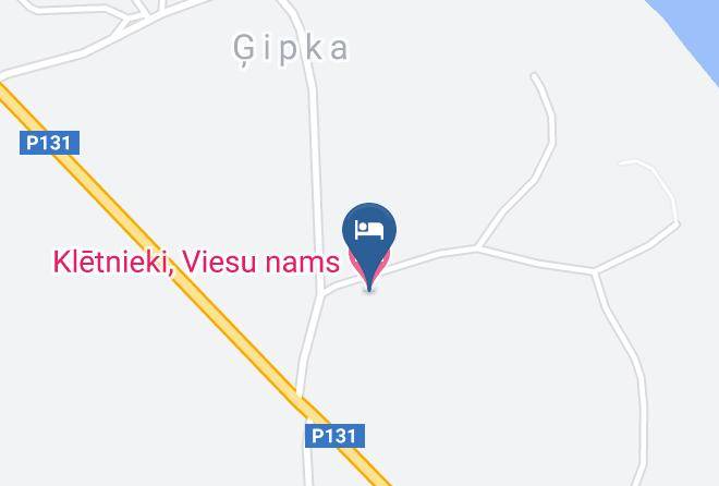 Roja Municipality - Kletnieki Viesu Nams Maps