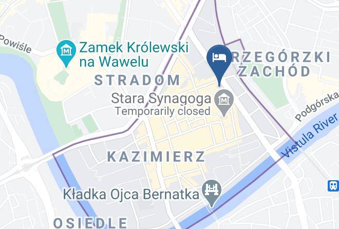 Cracow - Klezmer Hois Maps