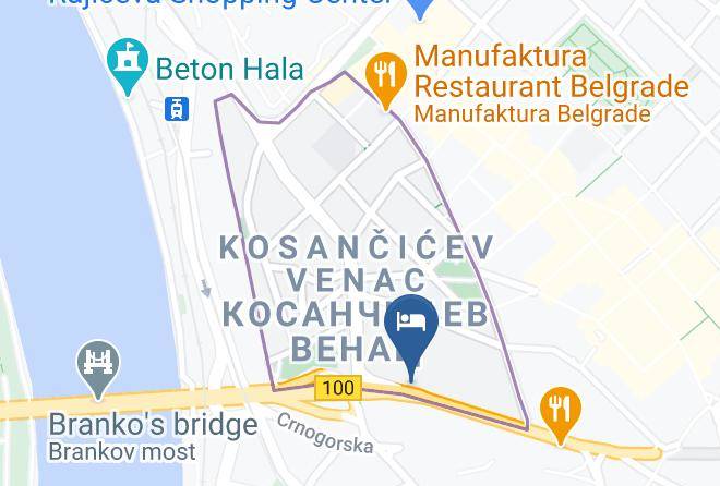 Belgrade City - Klik Travel 1 Maps