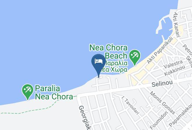 Klinakis Beach Hotel Map