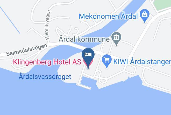 Ardal - Klingenberg Hotel As Maps