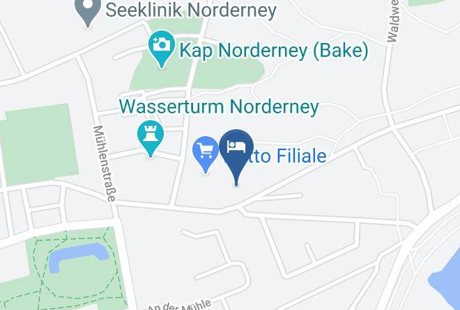 Aurich - Klipper Gaste Und Jugendhaus Norderney Maps