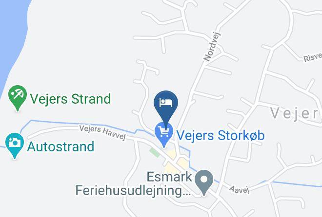 Vejers Strand - Klithjem Badehotel Maps